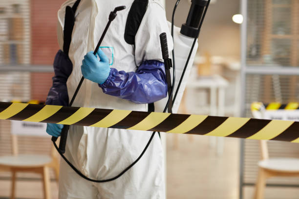 Professional Biohazard Cleanup technician working in Ames, IA